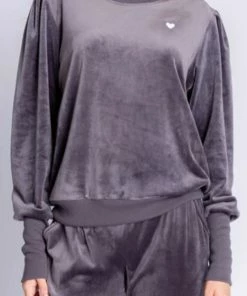 P.J. Salvage Velour Vanity Longsleeve Stone