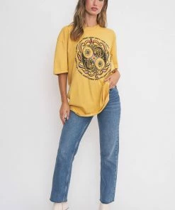 Project Social T Art Neuvo Tee Honey Mustard