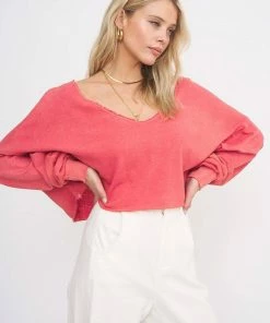 Project Social T Castaway V Neck Brandywine