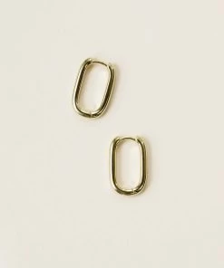JaxKelly Gifting Rectangle Hoop Large