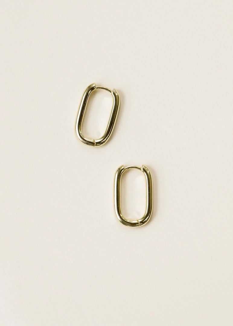 JaxKelly Gifting Rectangle Hoop Large 4 JaxKelly Gifting Rectangle Hoop Large