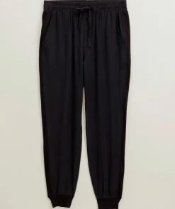 Splendid Silk Jogger Black