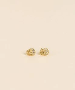 JaxKelly Skull Pavé Stud