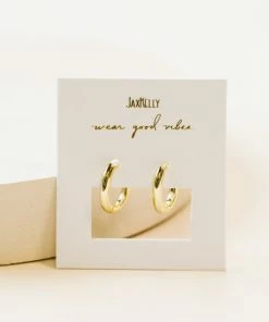 JaxKelly Small Rectangle Hoop Gifting