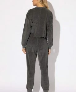 Sub_Urban Riot Terrycloth Gigi Sweatshirt Thunderstorm