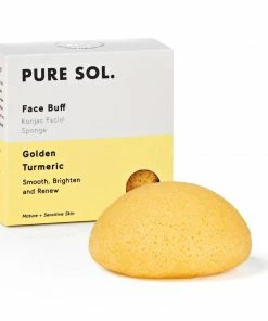 Pure Sol Tumeric Facial Konjac Sponge